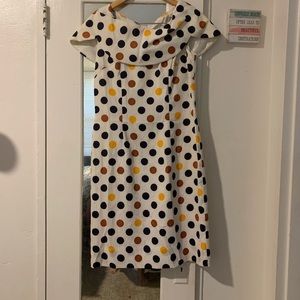 Vintage polka dot dress